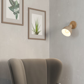 Eglo EU Arrecife Steel Sandy Contemporary Wall Spotlight