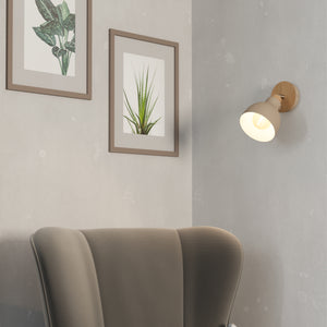 Eglo EU Arrecife Steel Sandy Contemporary Wall Spotlight