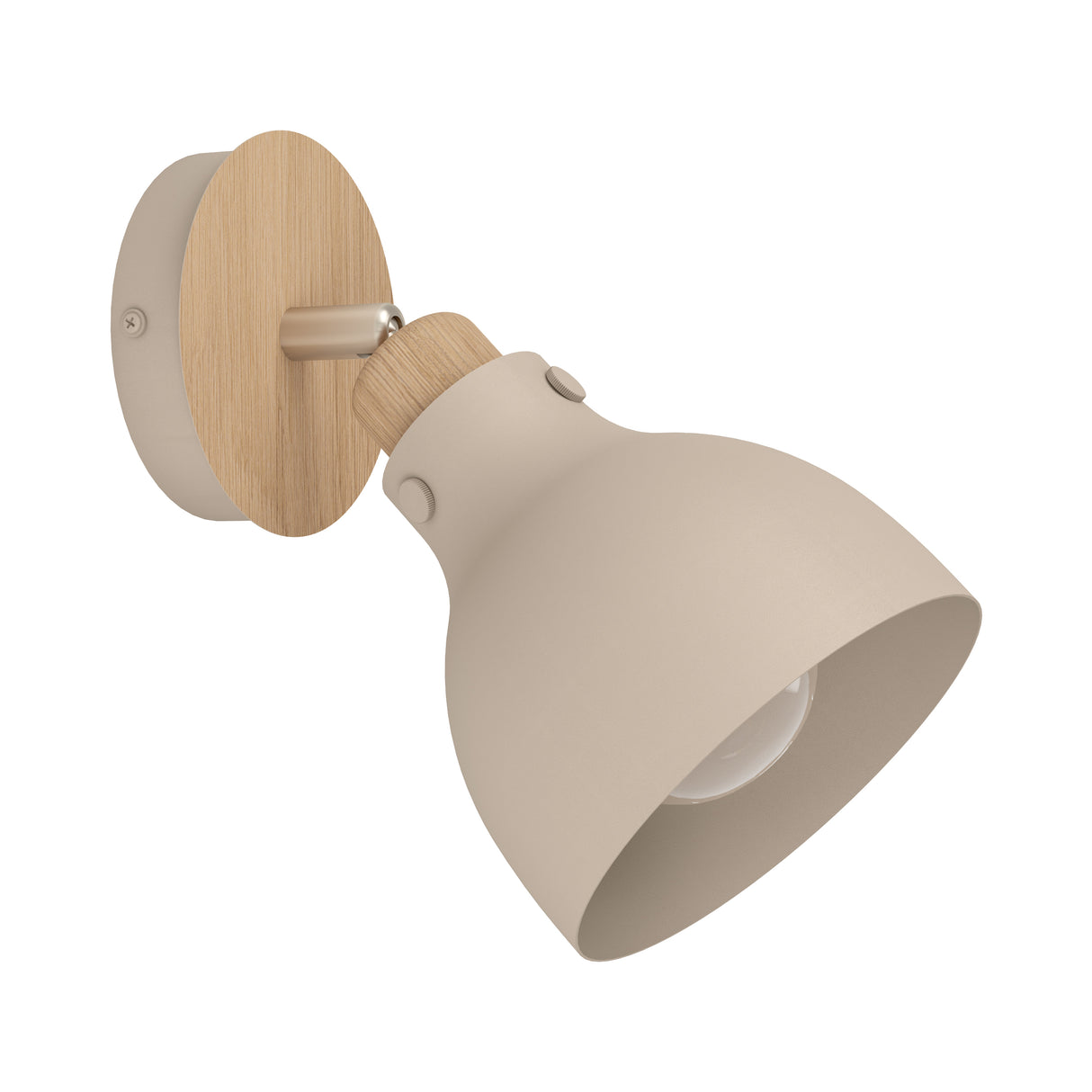 Eglo EU Arrecife Steel Sandy Contemporary Wall Spotlight