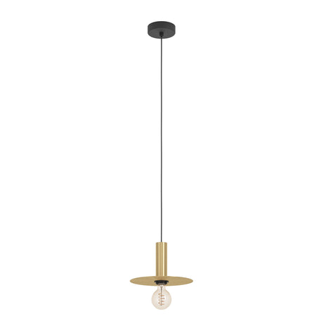 Eglo EU Escandell Brushed Brass Steel Single Pendant