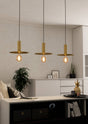 Eglo EU Escandell Brushed Brass Steel 3-Light Pendant