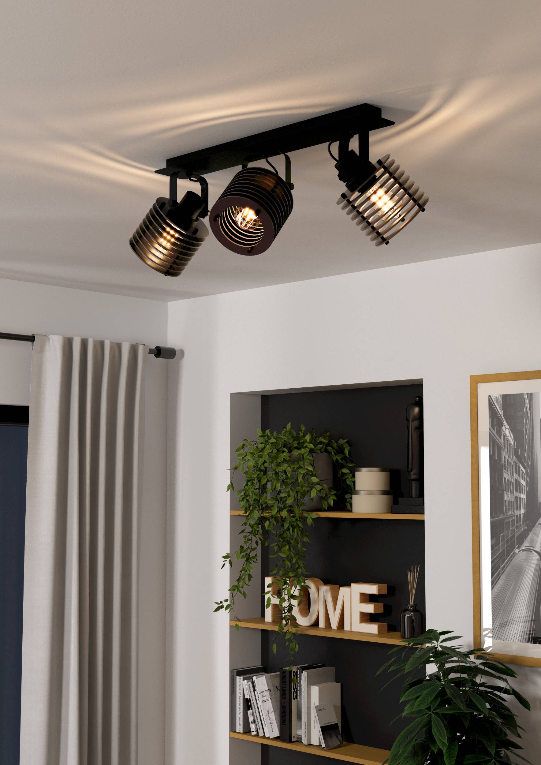 Eglo EU PADROGIANO?Z Smart LED Ceiling Panel – 595mm White, RGB + Tuneable White, App & Remote Control product image - Endon Lighting from First Light Direct with great prices and fast UK delivery