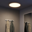 Eglo EU Sarsina-Z White Aluminium & Plastic LED Ceiling Light, 60cm