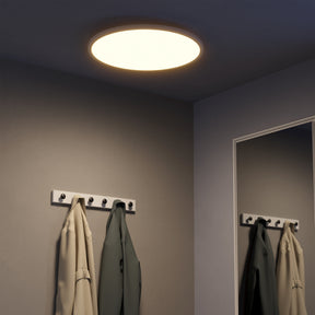 Eglo EU Sarsina-Z White Aluminium & Plastic LED Ceiling Light, 60cm