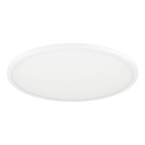 Eglo EU Sarsina-Z White Aluminium & Plastic LED Ceiling Light, 60cm
