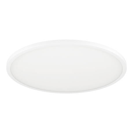 Eglo EU Sarsina-Z White Aluminium & Plastic LED Ceiling Light, 60cm