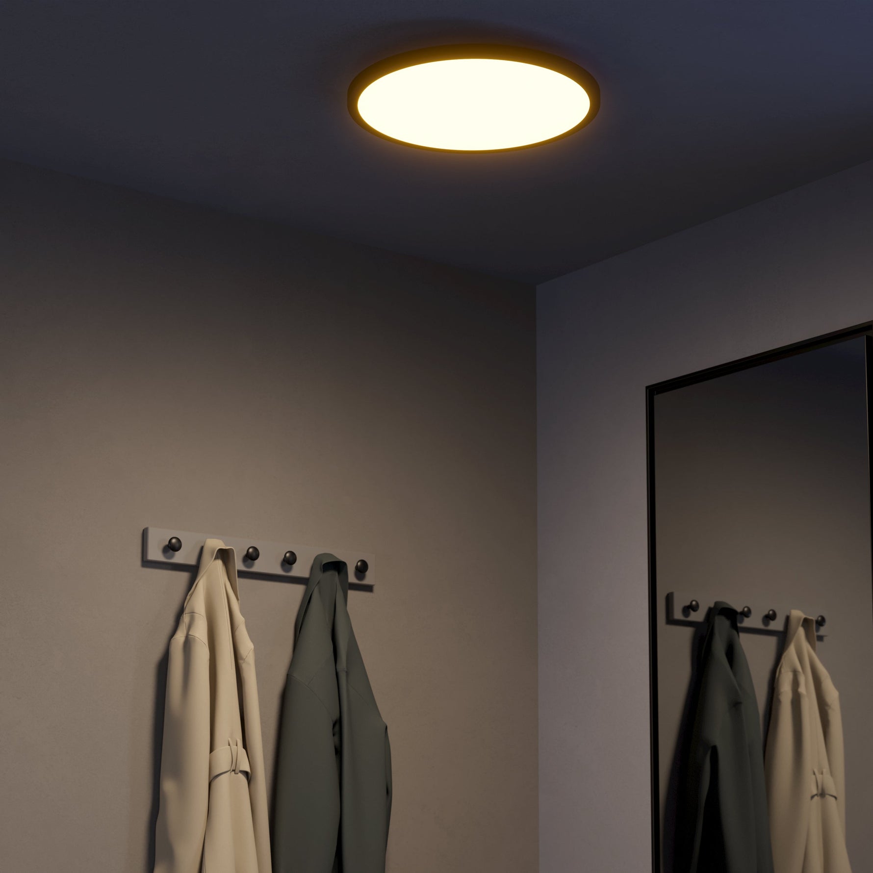 Eglo EU Basildon Black Steel & Wood Modern Unique Design 3-Light Pendant