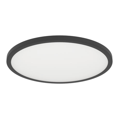 Eglo EU Sarsina-Z Black/White Aluminium & Plastic LED Ceiling Light, 45cm