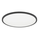 Eglo EU Sarsina-Z Black/White Aluminium & Plastic LED Ceiling Light, 60cm product image - Endon Lighting from First Light Direct with great prices and fast UK delivery