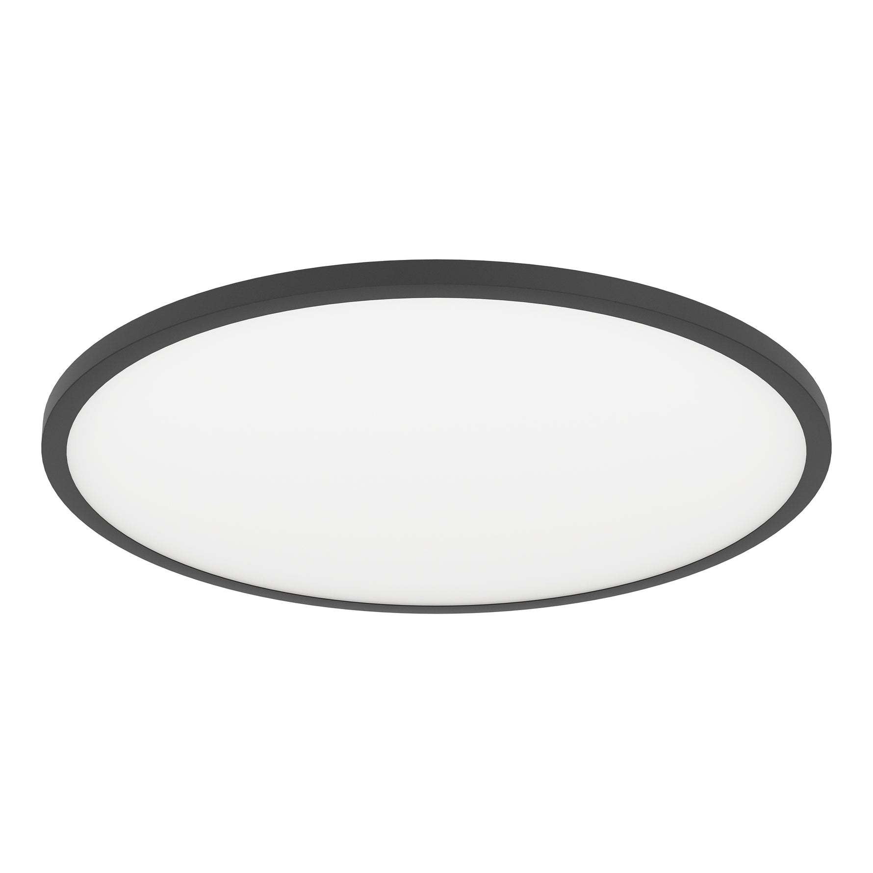 Eglo EU Sarsina-Z Black/White Aluminium & Plastic LED Ceiling Light, 60cm product image - Endon Lighting from First Light Direct with great prices and fast UK delivery