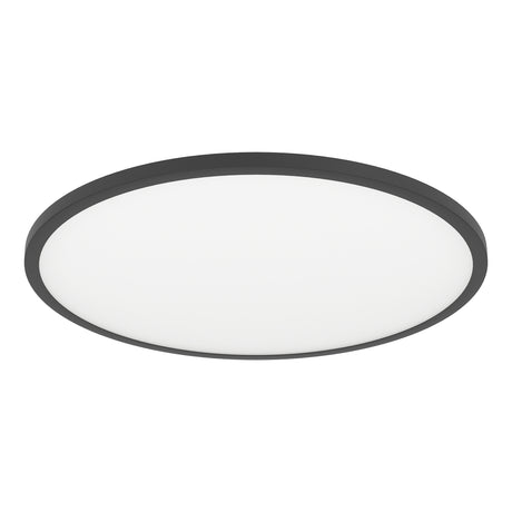 Eglo EU Sarsina-Z Black/White Aluminium & Plastic LED Ceiling Light, 60cm