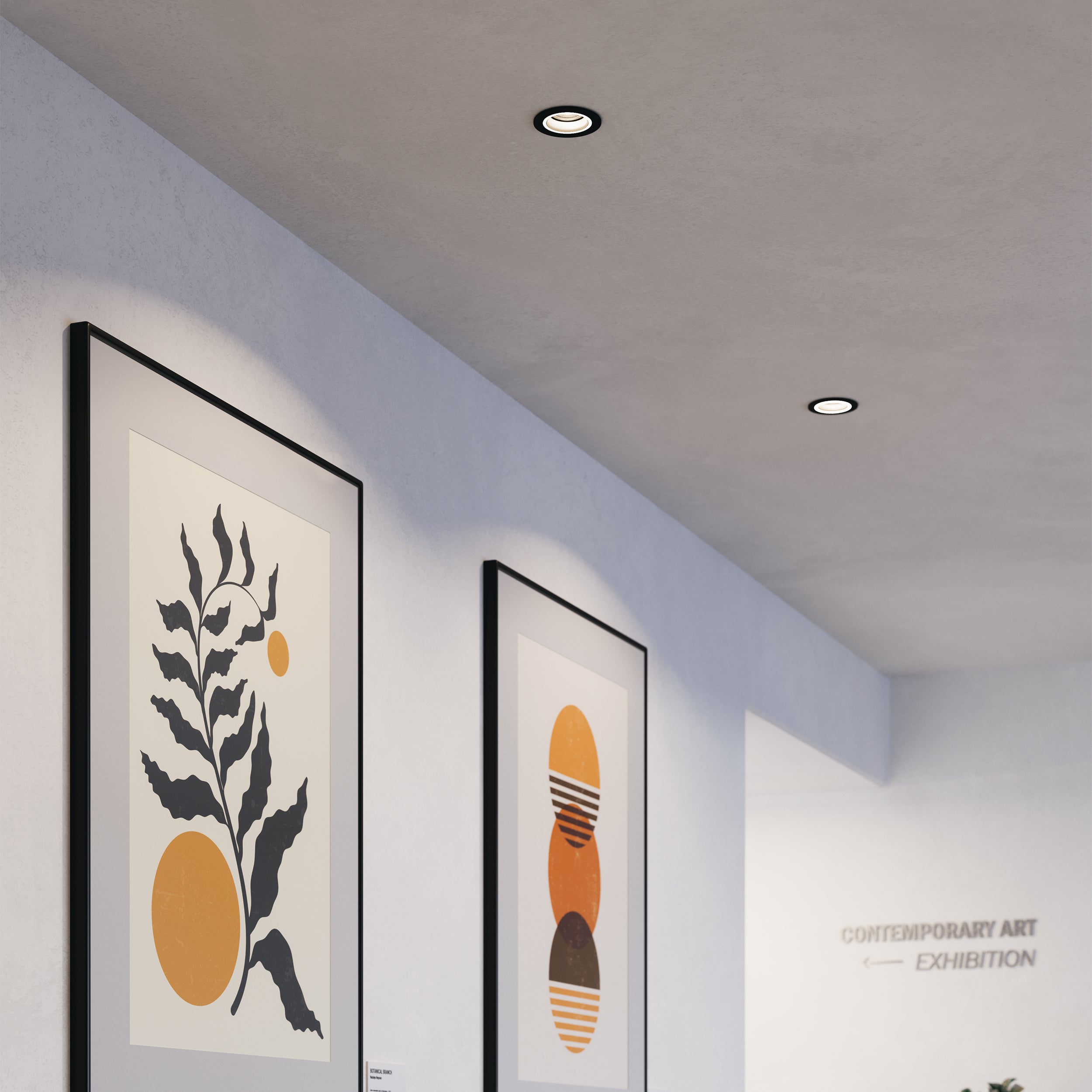Eglo EU Carosso-Z Smart Control LED Square White Aluminium Recessed Light, 8cm Cutout product image - Endon Lighting from First Light Direct with great prices and fast UK delivery