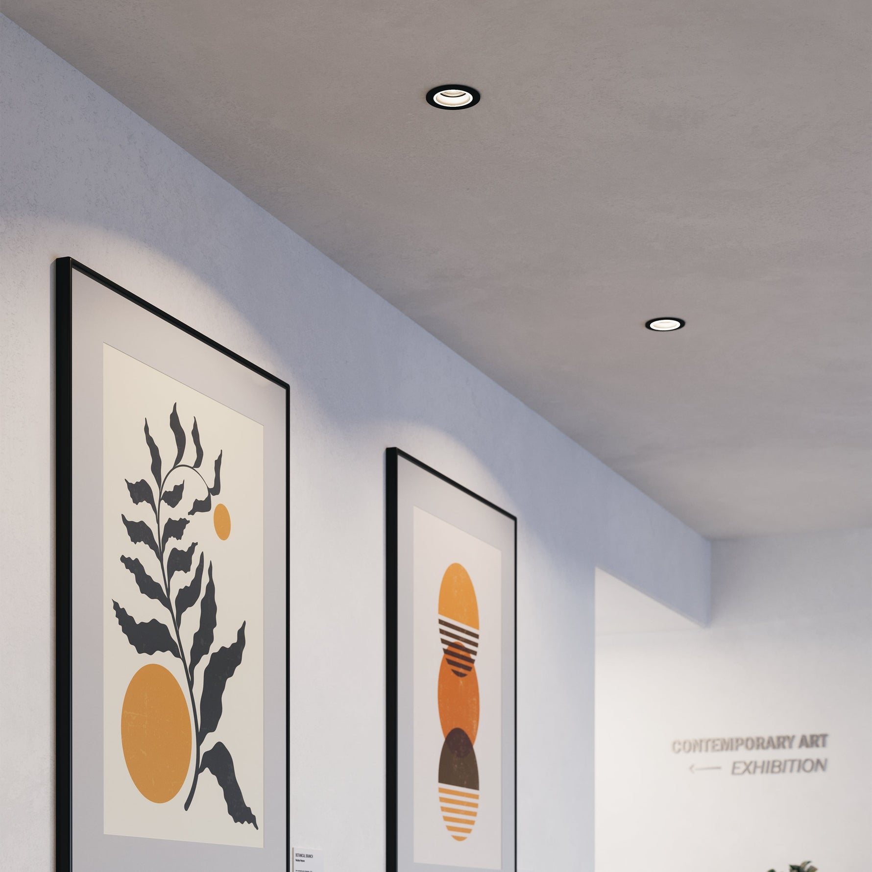 Eglo EU Carosso-Z Smart Control LED Square White Aluminium Recessed Light, 8cm Cutout product image - Endon Lighting from First Light Direct with great prices and fast UK delivery