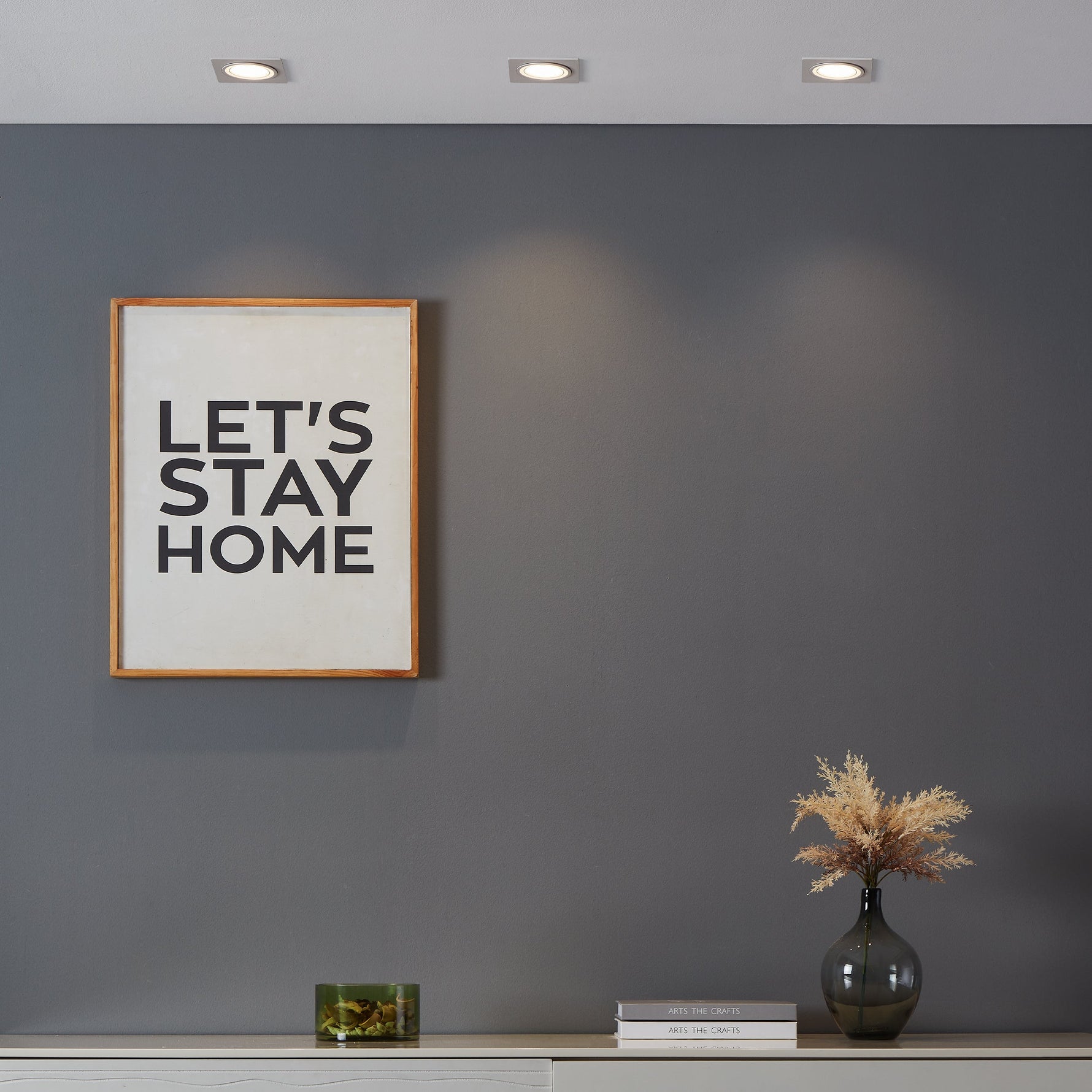 Eglo EU Carosso-Z Smart Control LED Round White Aluminium Recessed Light, 8cm Cutout product image - Endon Lighting from First Light Direct with great prices and fast UK delivery