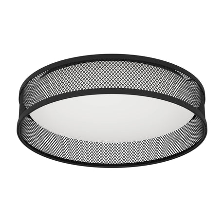 Eglo EU Luppineria Black Steel LED Contemporary Ceiling Light