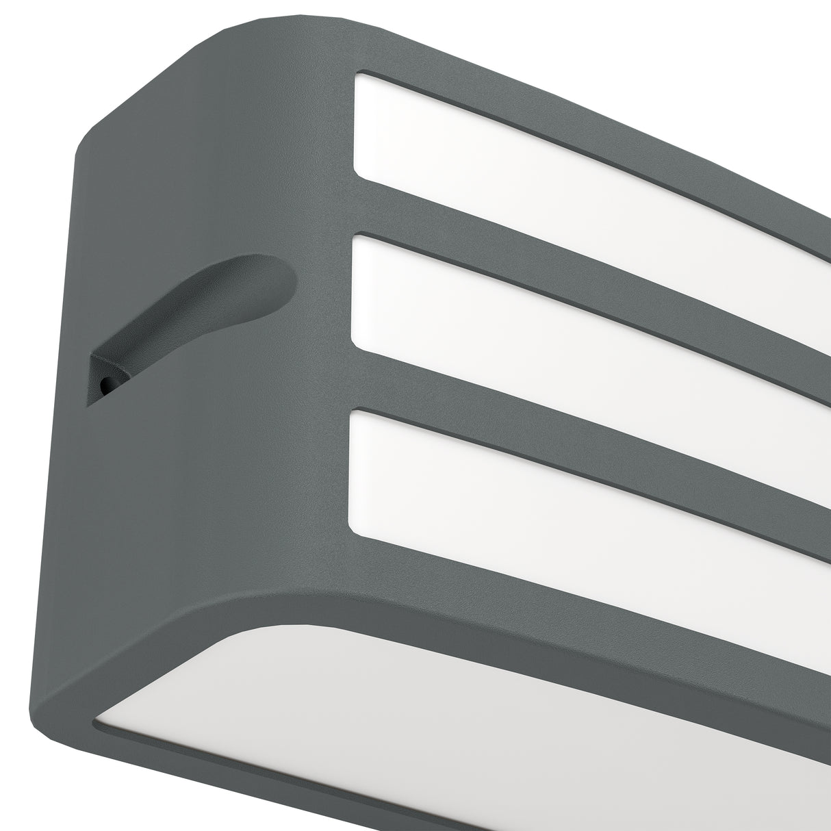 Eglo EU CAMARDA Outdoor Wall Light – Anthracite Aluminium, E27, Modern Exterior Lighting