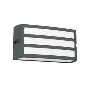 Eglo EU CAMARDA Outdoor Wall Light – Anthracite Aluminium, E27, Modern Exterior Lighting