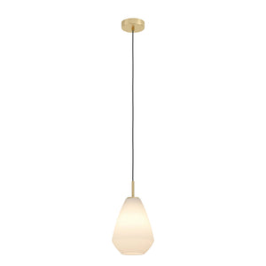 Eglo EU Caprarola Two Toned Satin Glass Single Pendant Light