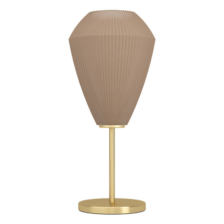Eglo EU Caprarola Two Toned Sandy Satin Glass Table Lamp