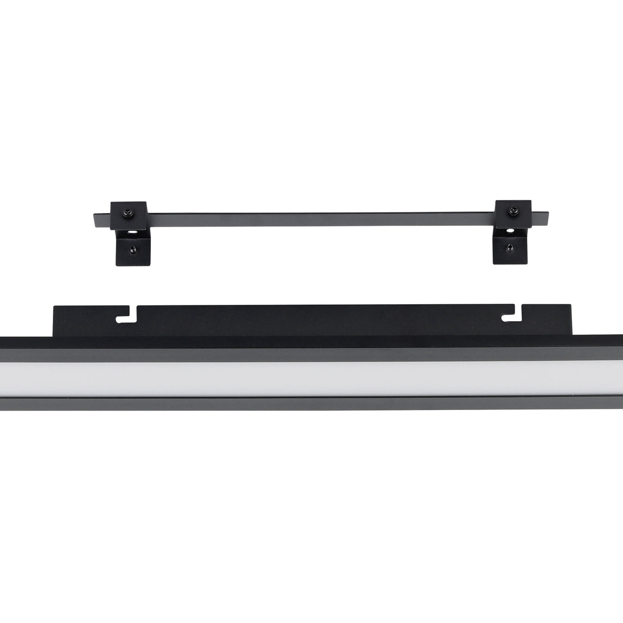 Eglo EU Salobrena 1 Modern Black LED Ceiling Light, 119.5cm