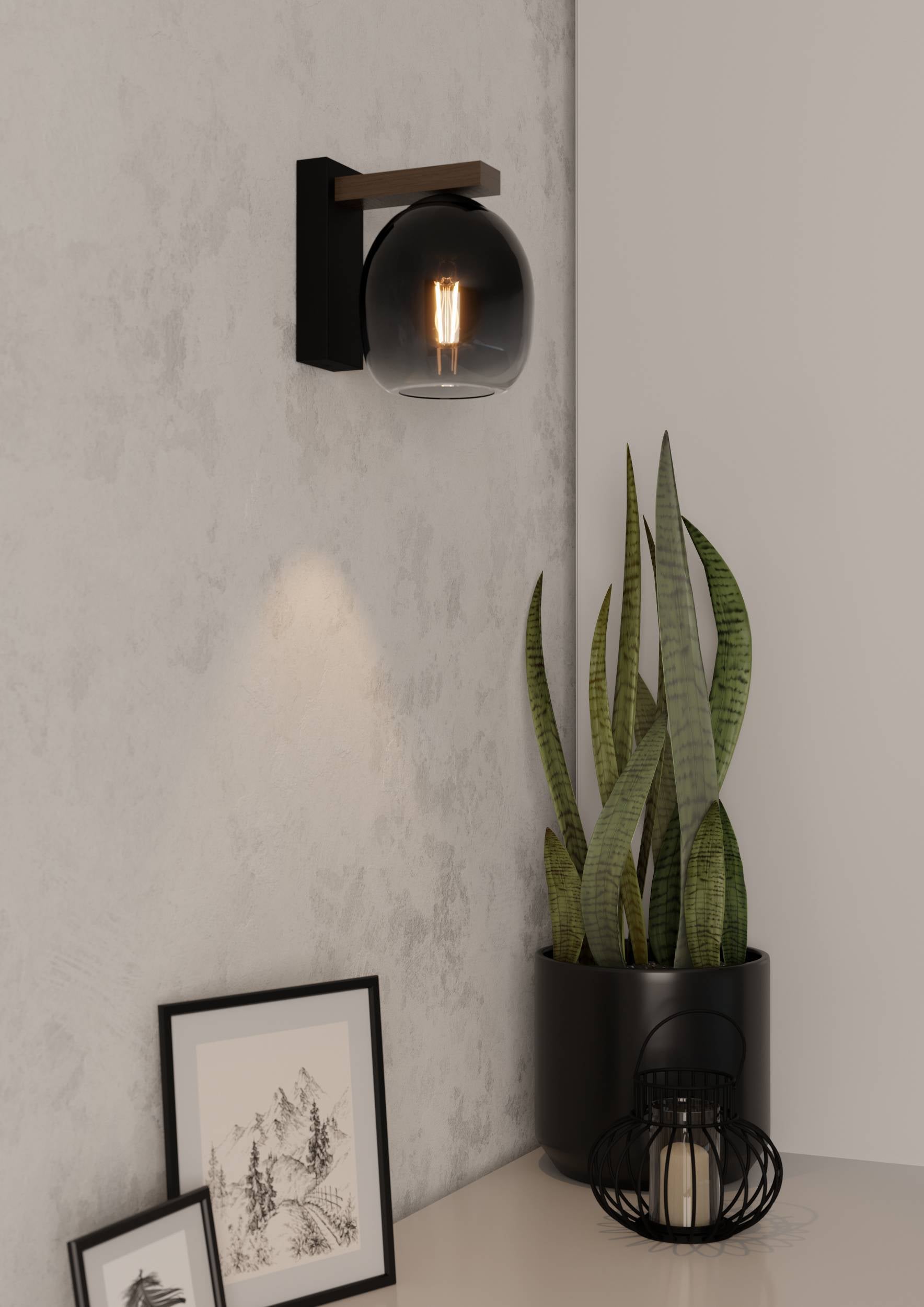 Eglo EU MASERLO Linear Pendant Light – Satin Nickel Steel with Taupe & Gold Fabric Shades, E27, Indoor Lighting