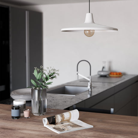 Eglo EU Miniere White Pendant Light
