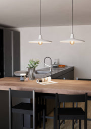 Eglo EU Miniere Steel Grey Minimalist 2-Light Pendant