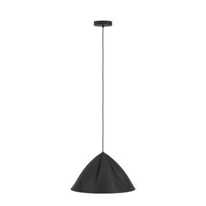 Eglo EU Podere Black Steel Modern Single Pendant