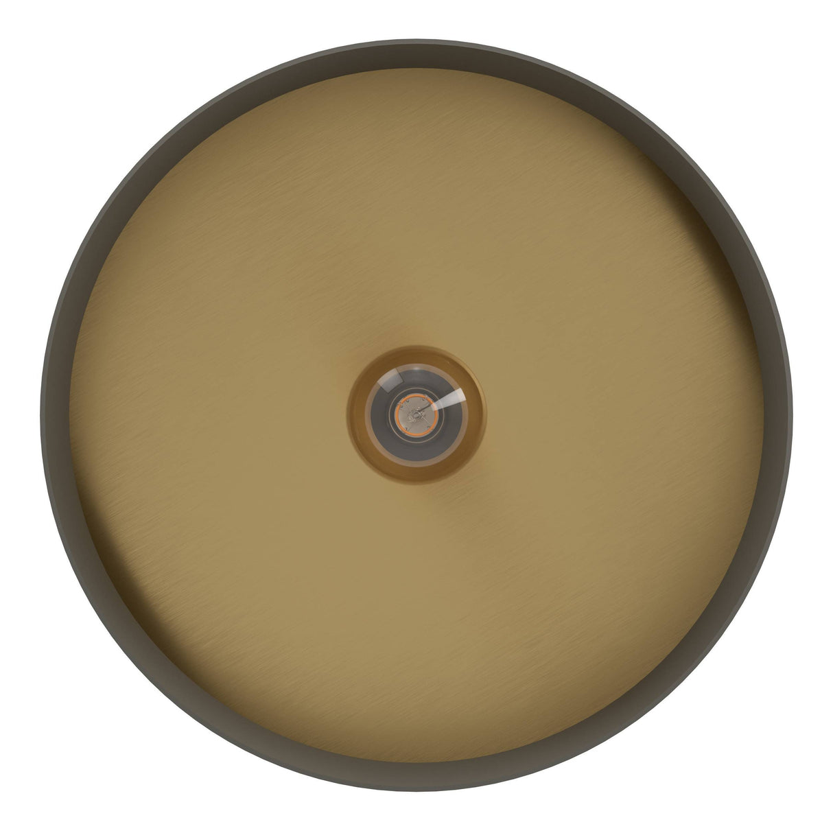 Eglo EU DUAIA Ceiling Light – Umbra Grey & Wood Design with Brushed Brass Detail, E27, Indoor Lighting