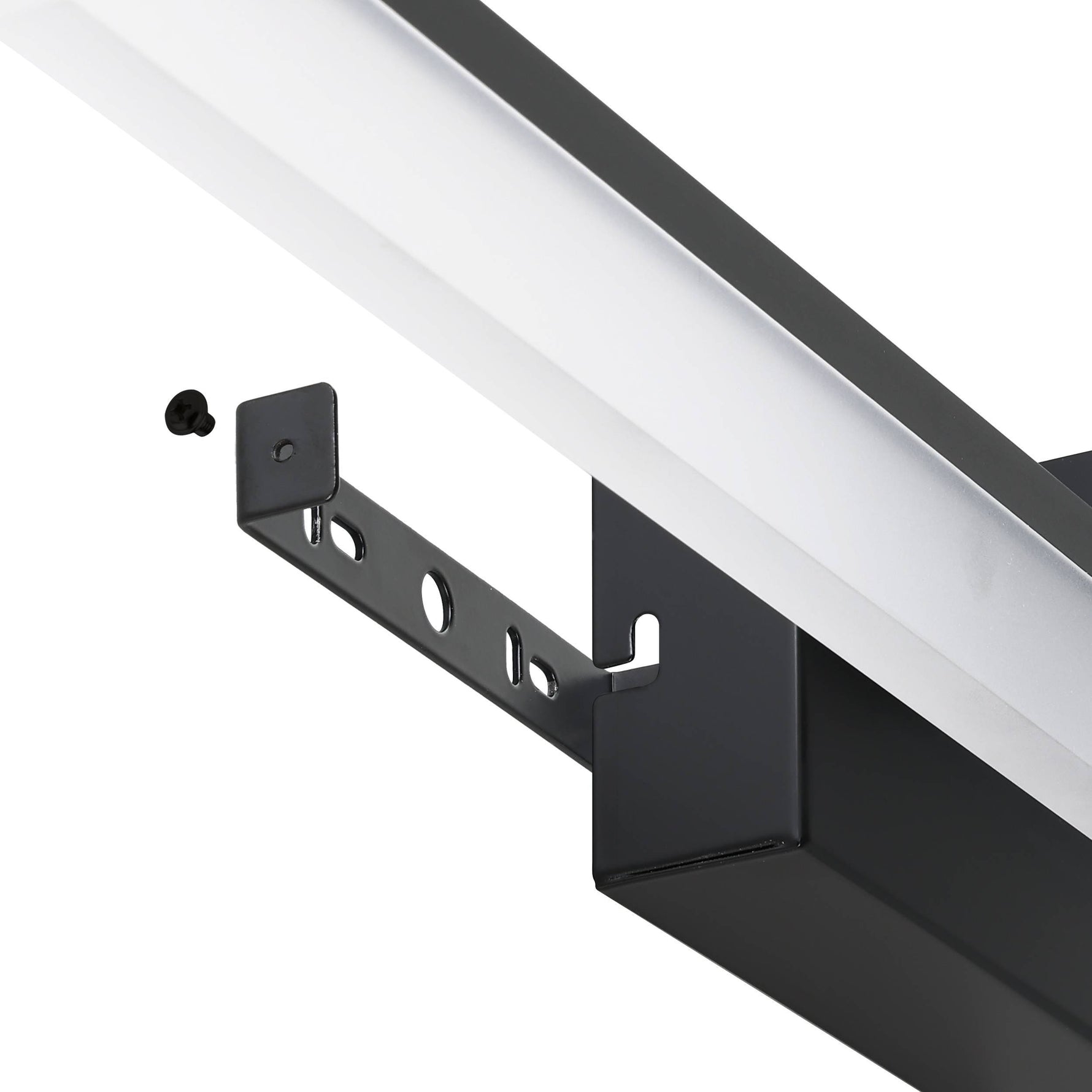 Eglo EU PALMITAL LED Bathroom Wall Light – 595mm Black, Warm White, IP44