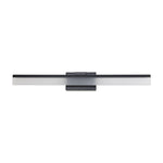 Eglo EU PALMITAL LED Bathroom Wall Light – 595mm Black, Warm White, IP44