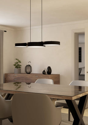 Eglo EU Barbano-Z Steel Black Modern Smart Control Pendant