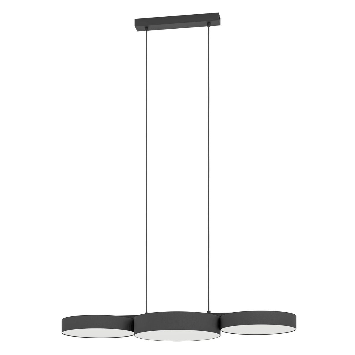 Eglo EU Barbano-Z Steel Black Modern Smart Control Pendant