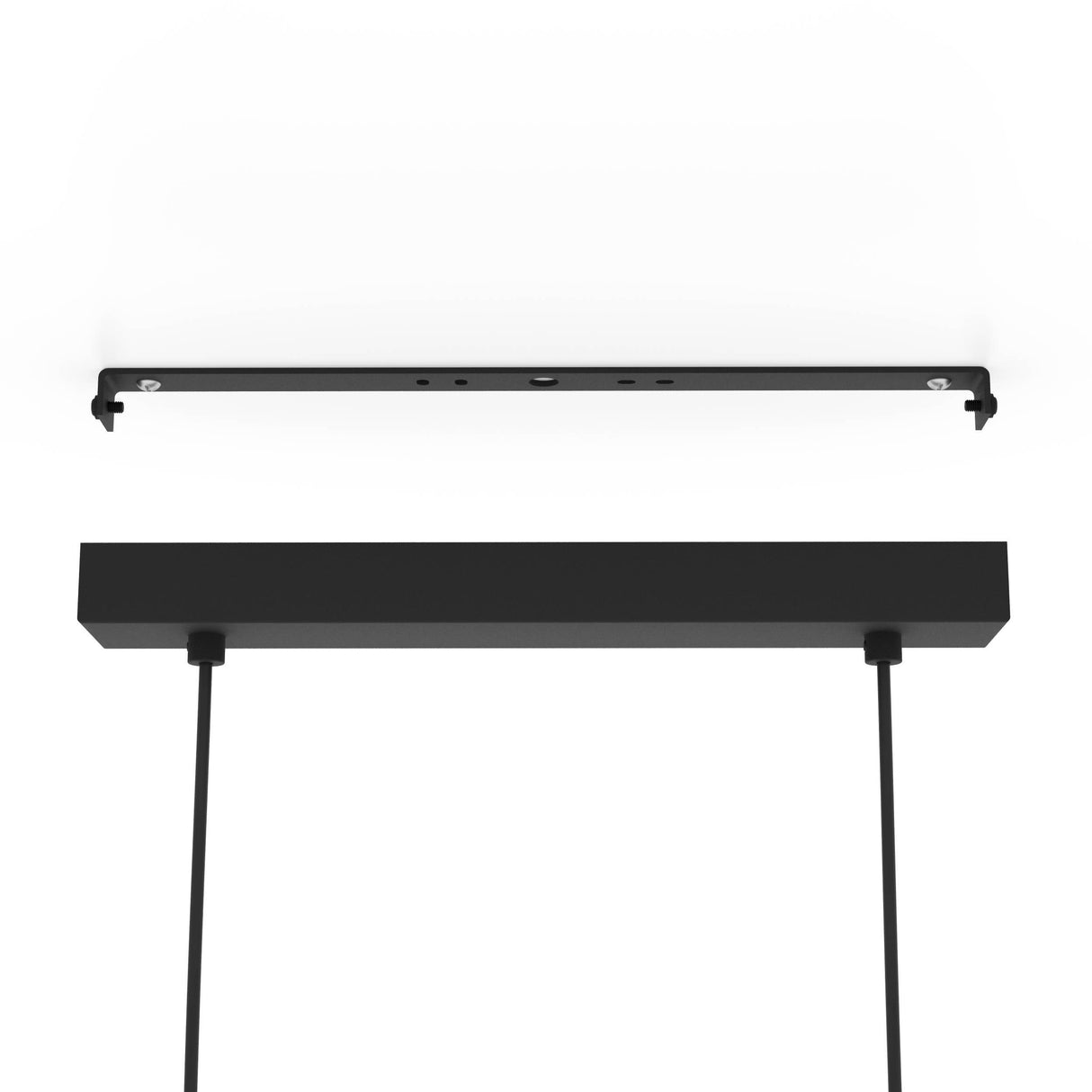 Eglo EU Barbano-Z Steel Grey & White Modern Smart Control Pendant