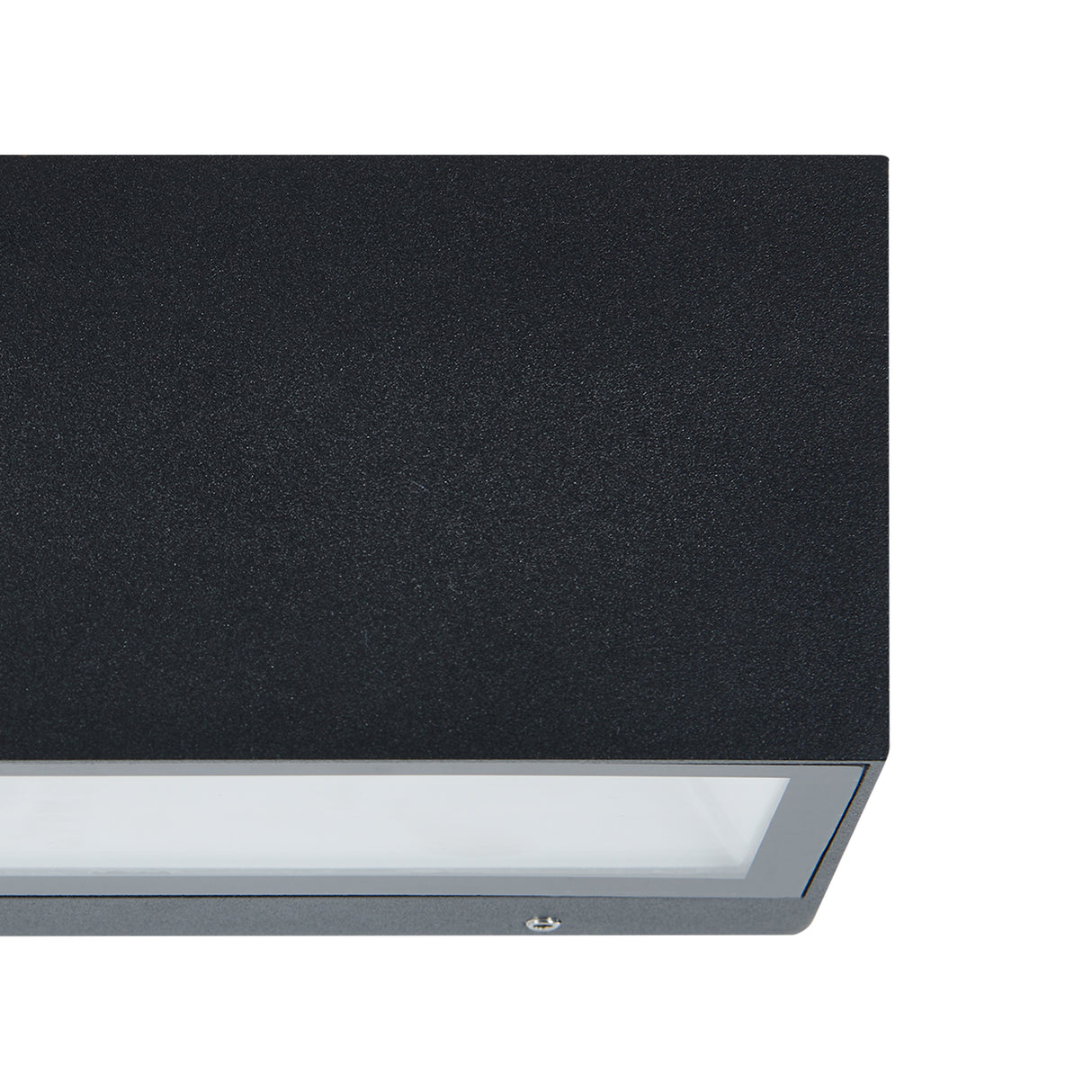 Eglo EU SPONGANO Outdoor LED Wall Light – Black Aluminium, 4?Step CCT, Up & Down Lighting, IP65 Exterior Lighting