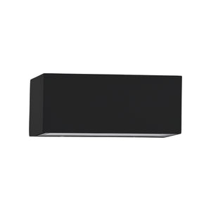 Eglo EU SPONGANO Outdoor LED Wall Light – Black Aluminium, 4?Step CCT, Up & Down Lighting, IP65 Exterior Lighting