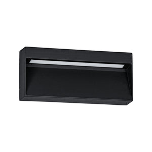 Eglo EU MARUGGIO Outdoor LED Wall Light – Black Aluminium, Adjustable Colour Temperature, IP65 Exterior Lighting