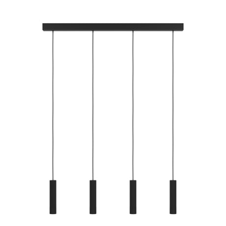 Eglo EU Almudaina Modern Linear LED 4 Pendant Light