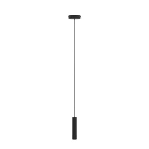 Eglo EU ALMUDAINA LED Pendant Light – Black Steel, Warm White, Minimalist Indoor Lighting