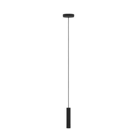 Eglo EU ALMUDAINA LED Pendant Light – Black Steel, Warm White, Minimalist Indoor Lighting