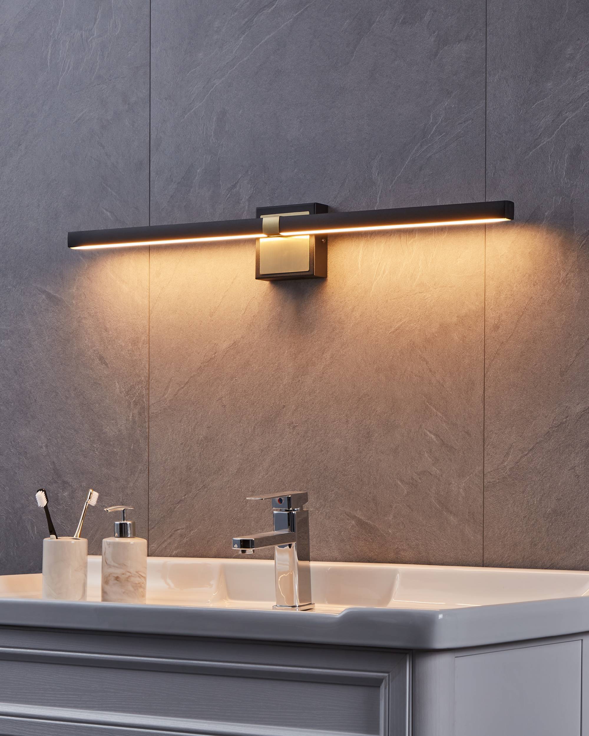 Eglo EU Amandolo LED Contemporary Black Steel Flush Ceiling Light product image - Endon Lighting from First Light Direct with great prices and fast UK delivery