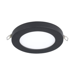 Eglo EU FUEVA FLEX Recessed LED Light – Black, Adjustable Cut?Out, Warm White, Slim Indoor Ceiling Downlight