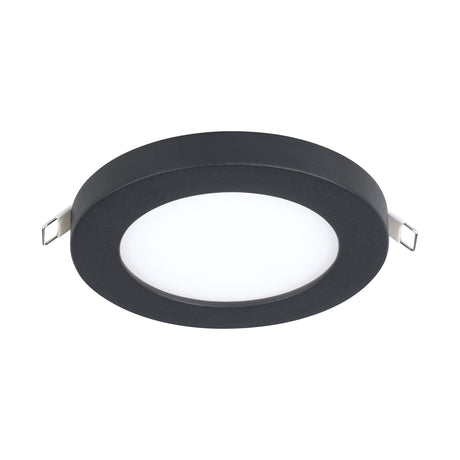 Eglo EU FUEVA FLEX Recessed LED Light – Black, Adjustable Cut?Out, Warm White, Slim Indoor Ceiling Downlight