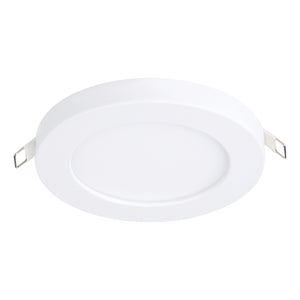 Eglo EU FUEVA FLEX Recessed LED Light – White, Adjustable Cut?Out, Warm White, Slim Indoor Ceiling Downlight