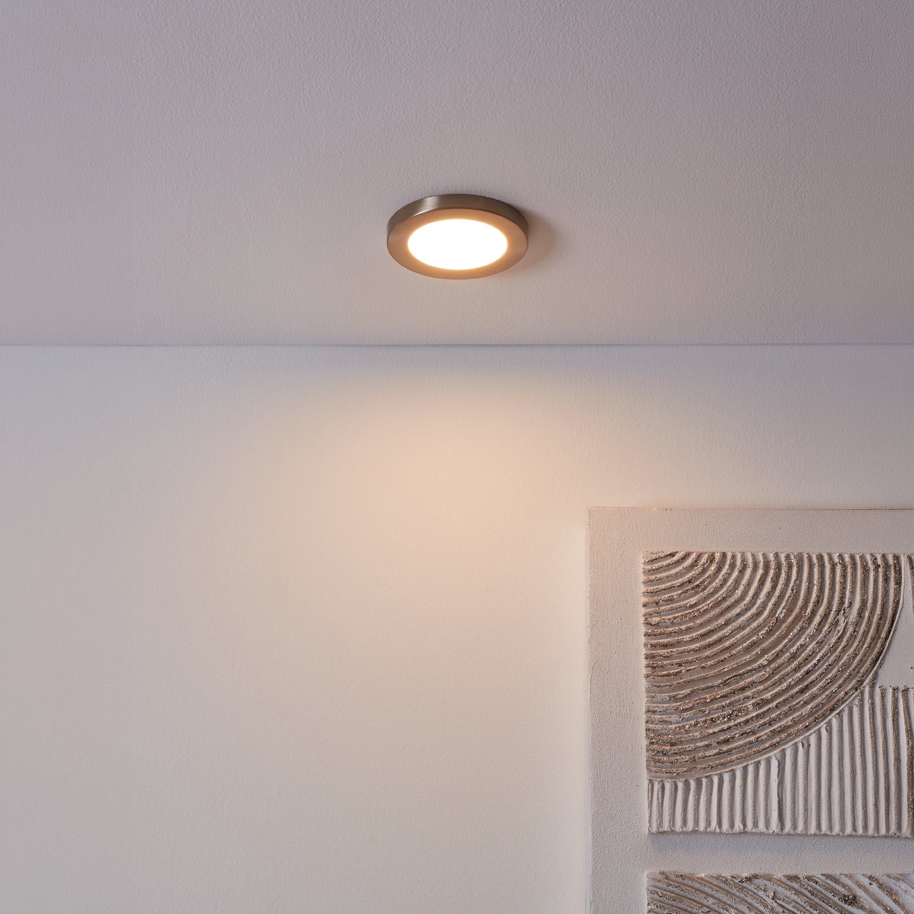 Eglo EU FUEVA FLEX Recessed LED Light – Black, Adjustable Cut?Out, Neutral White 4000K, Slim Indoor Ceiling Downlight