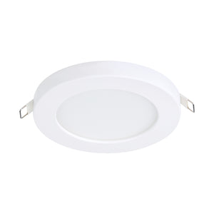Eglo EU FUEVA FLEX Recessed LED Light – White, Adjustable Cut?Out, Neutral White 4000K, Slim Indoor Ceiling Downlight