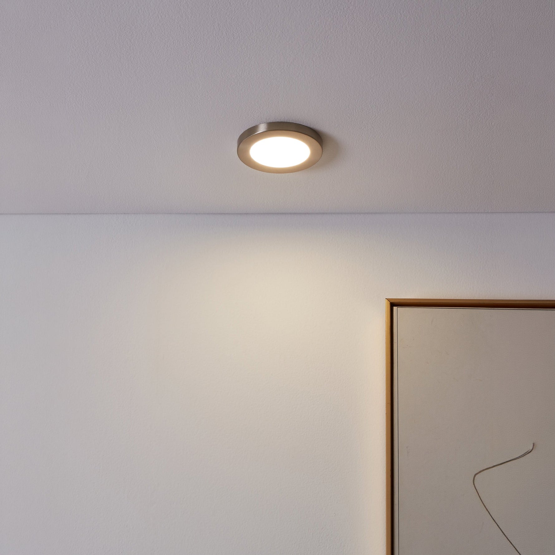 Eglo EU Sonnino Steel Caged Wire Single Spotlight, Black product image - Endon Lighting from First Light Direct with great prices and fast UK delivery