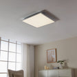 Eglo EU Rabassa White Aluminium & Plastic  LED Grid Light, 59.5cm