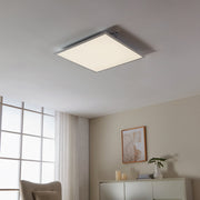 Eglo EU Rabassa White Aluminium & Plastic  LED Grid Light, 59.5cm