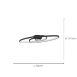 Eglo EU Gianella Aluminium & Steel Black LED Ceiling Light product image - Endon Lighting from First Light Direct with great prices and fast UK delivery